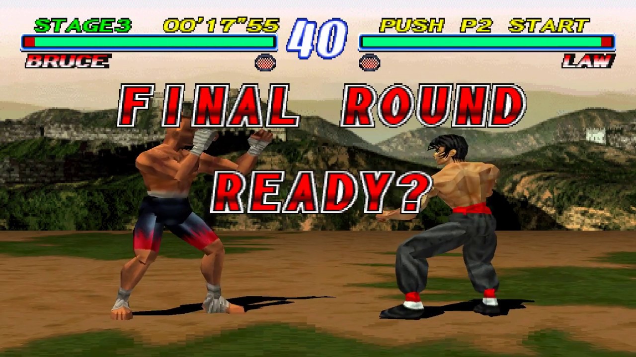 Tekken 2 - Bruce Arcade Playthrough