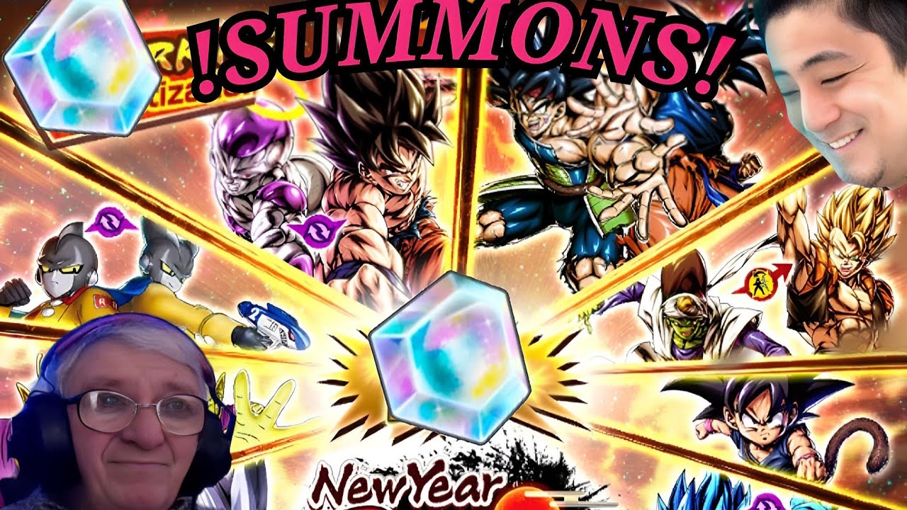 💥ESTO NO PUEDE SER REAL😵 SUMMONS A NEW YEAR RISING 2024 3 LF GARANTÍZADO😵 (DRAGON BALL LEGENDS)