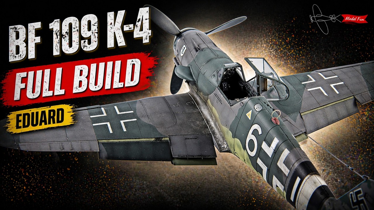 BF 109 K-4 FULL BUILD of Eduard's new kit.