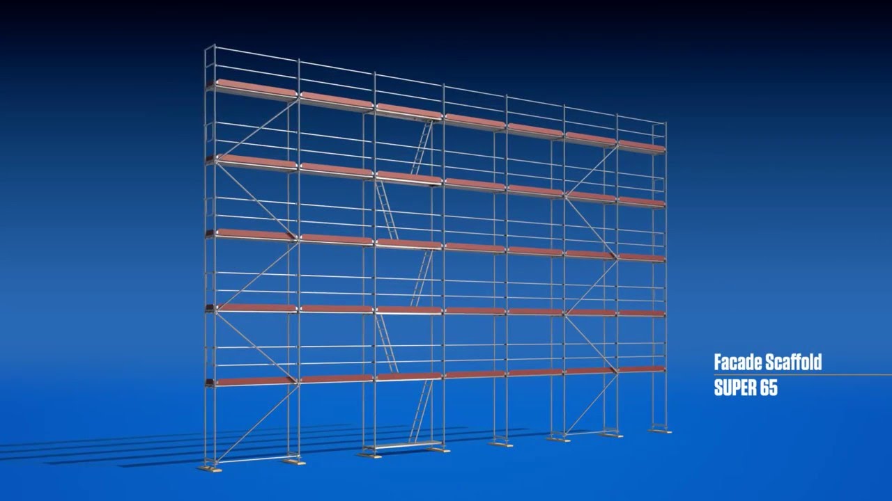 SUPER Facade Scaffold System by Scafom-rux