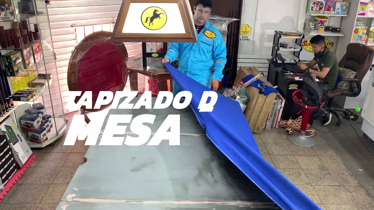 ARMADO DE MESA DE BILLAR SANTA BEATRIZ