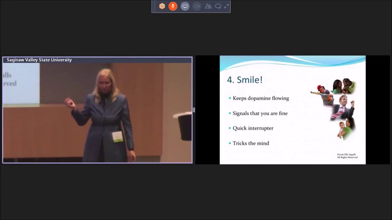 *Stress Management Speaker* Elle Ingalls sharing tools to 