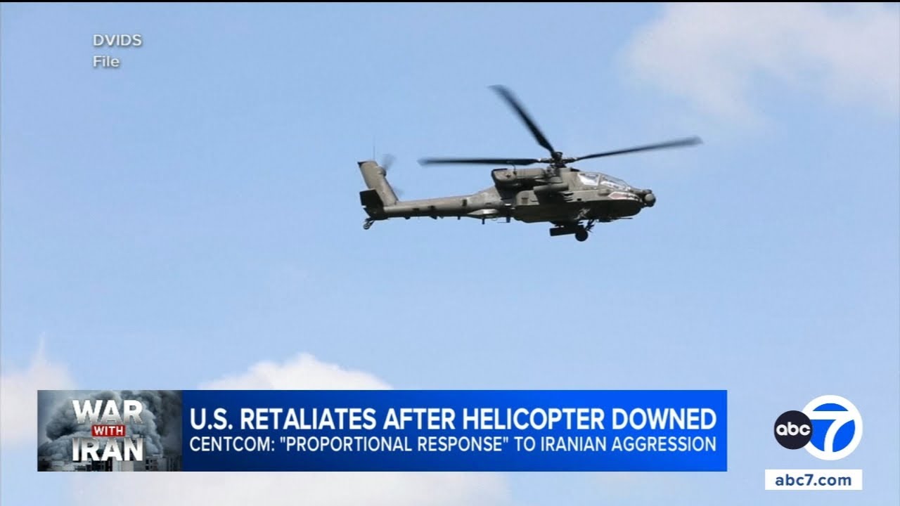 США нанесли удары по Ирану после крушения армейского вертолета Apache