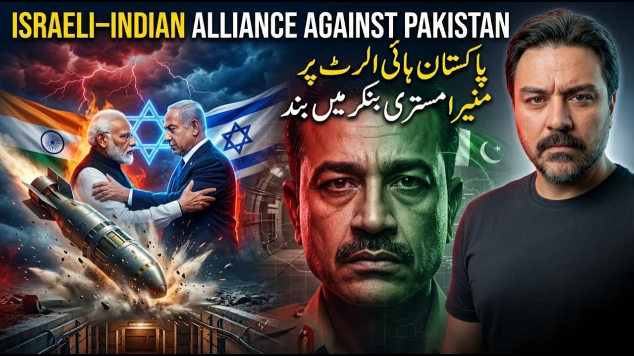 India Israel Alliance Against Pakistan || Asim Munir Bunker Band || Imran Khan is Zaroorat Parh Gai