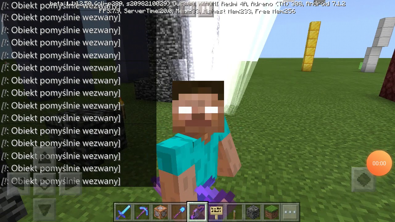 Jak zrobić pioruny w Minecraft na telefon
