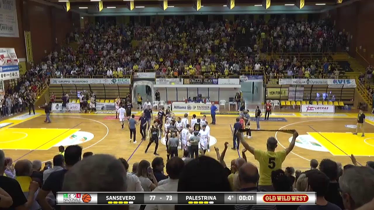SERIE B PLAYOFF - FINALE G5 - Allianz Pazienza Cestistica San Severo - Citysightseeing Palestrina
