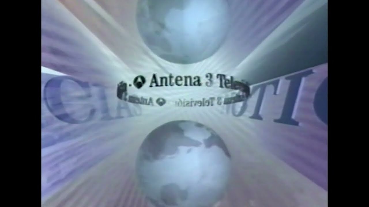 1994 Antena 3 Noticias con Rosa Maria Mateo