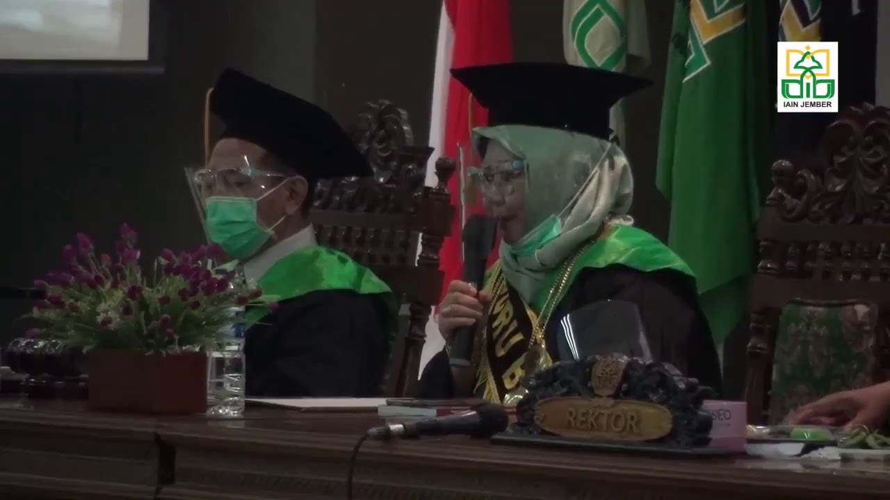 WISUDA SARJANA S1 XXXVII, MAGISTER S2 XX, DOKTOR S3 VI IAIN JEMBER TAHUN 2020