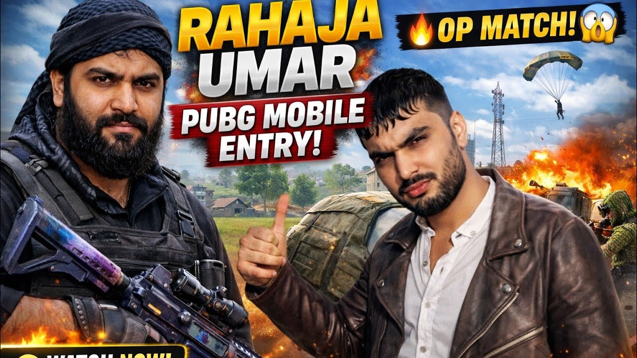 Rahaja Umar Ka PUBG Mobile Mei Entry 🔥 Full Action Gameplay | ProGamerZ