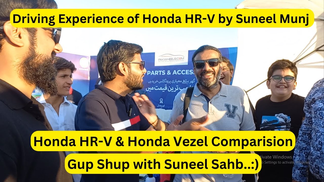 Suneel Munj Talking About Honda HR-V and MG-3 | Q&A with Suneel Munj | @PakWheels  Car Mela Isb.