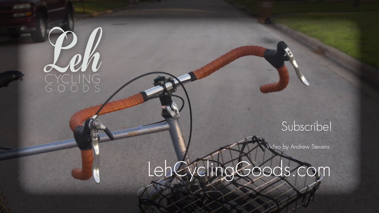 How to Wrap Leather Bar Tape - Leh Cycling Goods