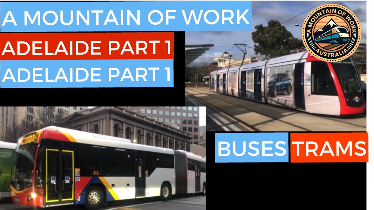 Adelaide Buses & Light Rail/Trams Part 1 | SA | Buses | Trams/Light Rail