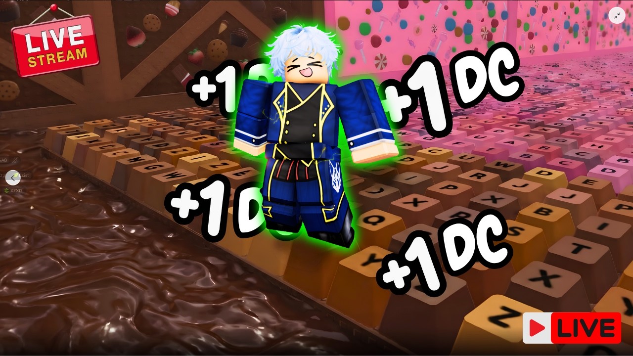 🔴 +1 Speed Keyboard Escape Live #roblox #keyboardspeed
