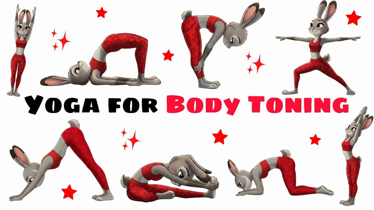 Yoga for Body Toning | Morning Yoga Routine for Energy & Flexibility | Rainbow Yoga