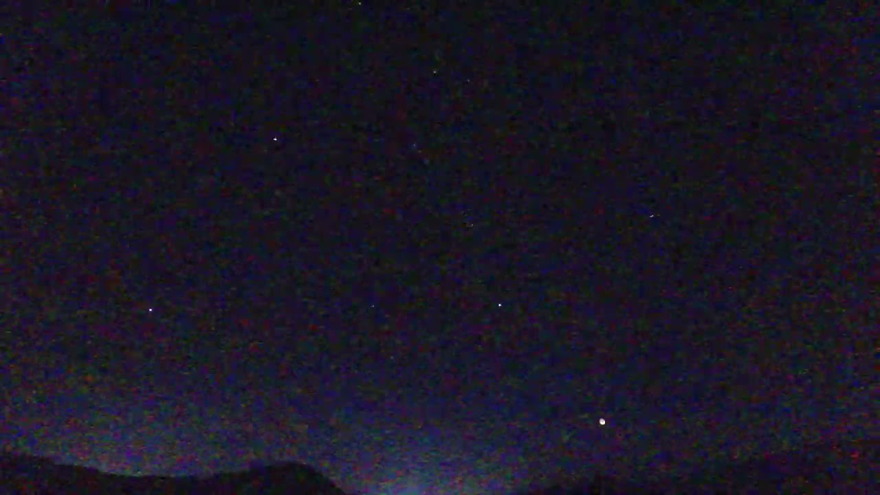 銀河鉄道の夜その２.1（スターリンク衛星2025.4.29）