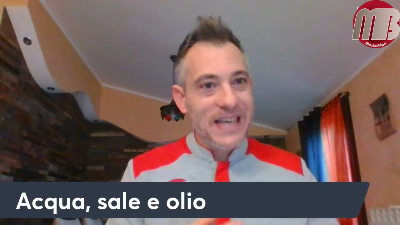 Acqua, sale e olio   Diretta con Vincenzo Angelucci by MasterBiga