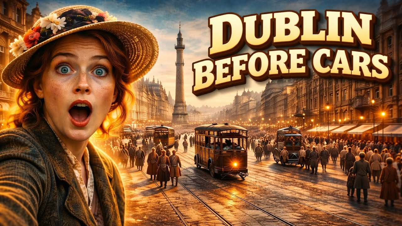Dublin in 1900: Rare UNSEEN Historical Footage of the Victorian City