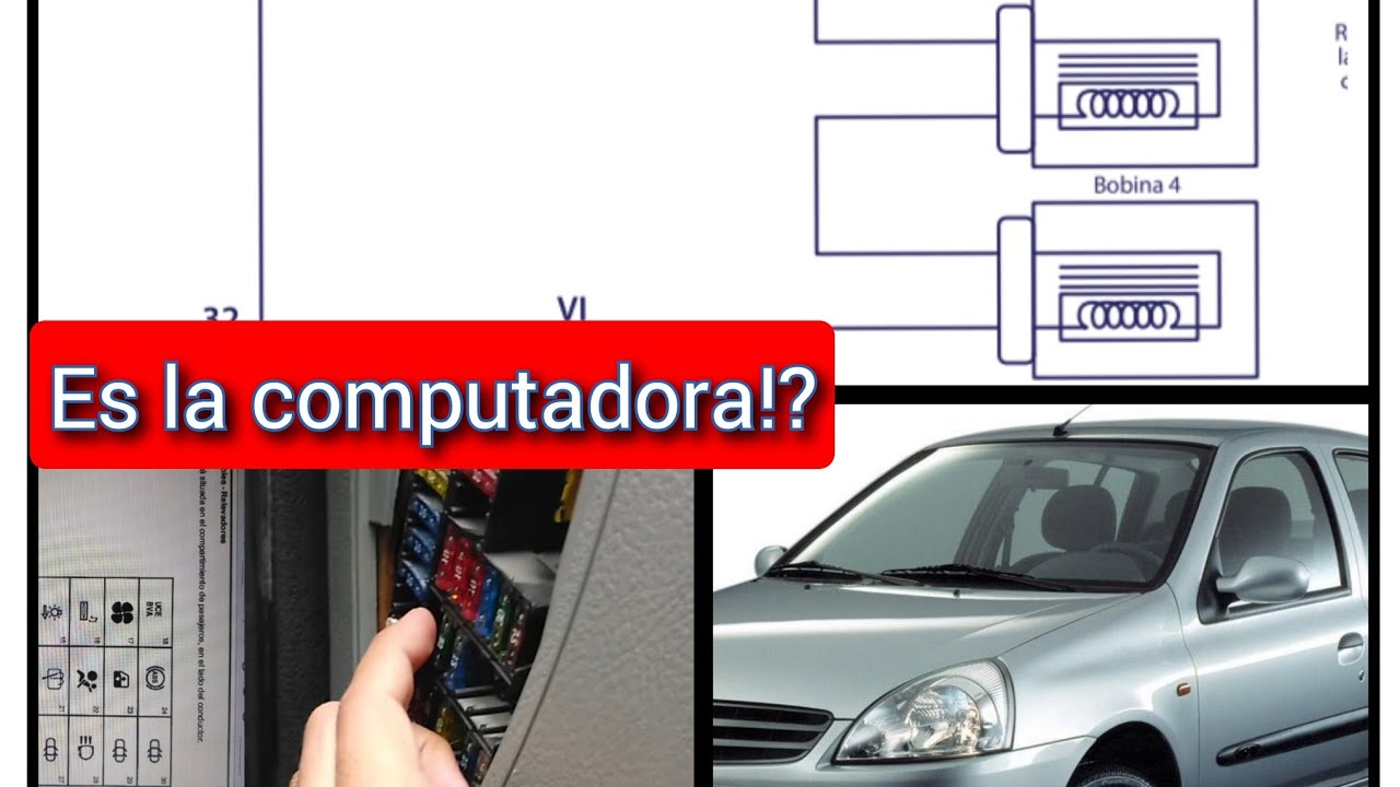 platina/Clio no enciende falta de aliemtaciones , relevadores ,cableado , fusibles