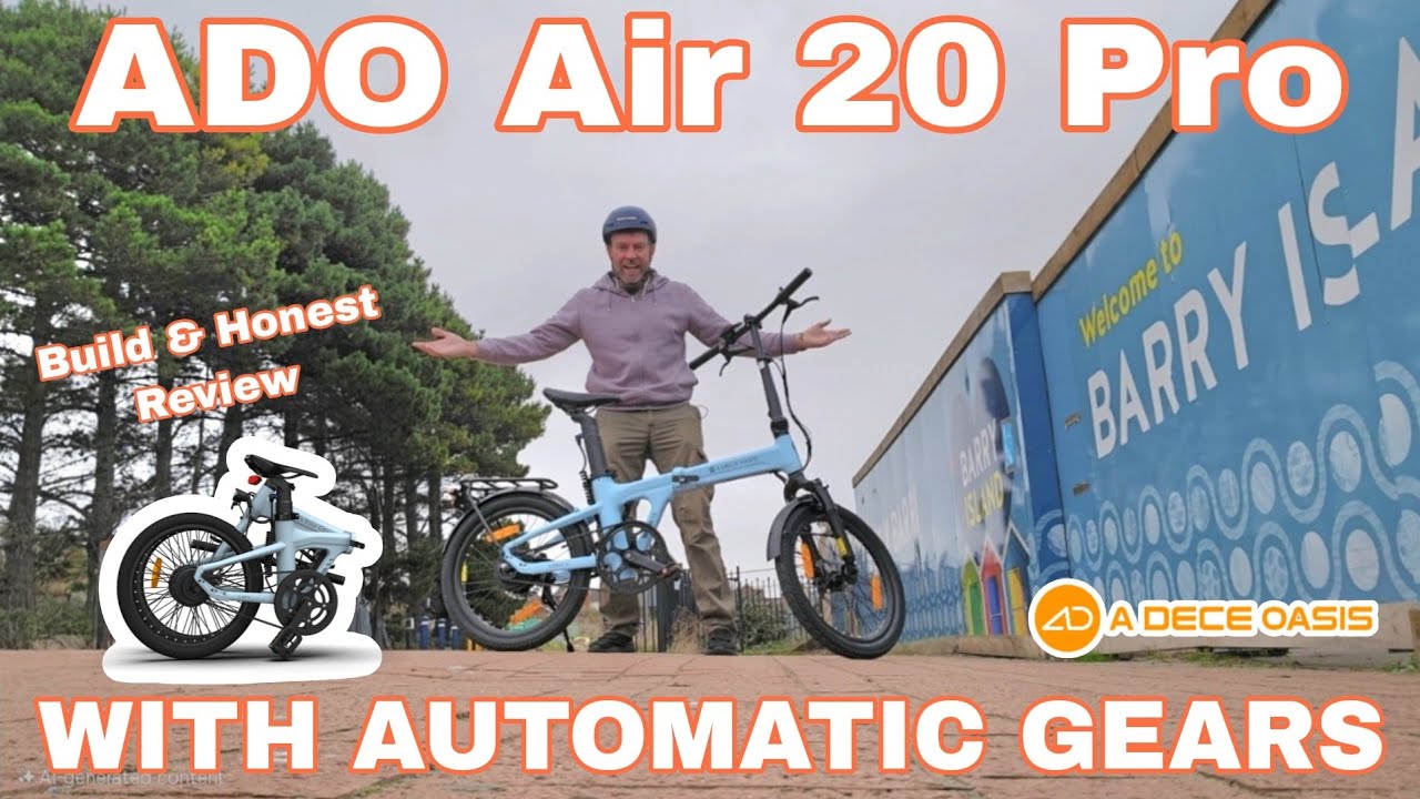 Лучший складной городской электровелосипед 2025 года (ADO Air 20 Pro)