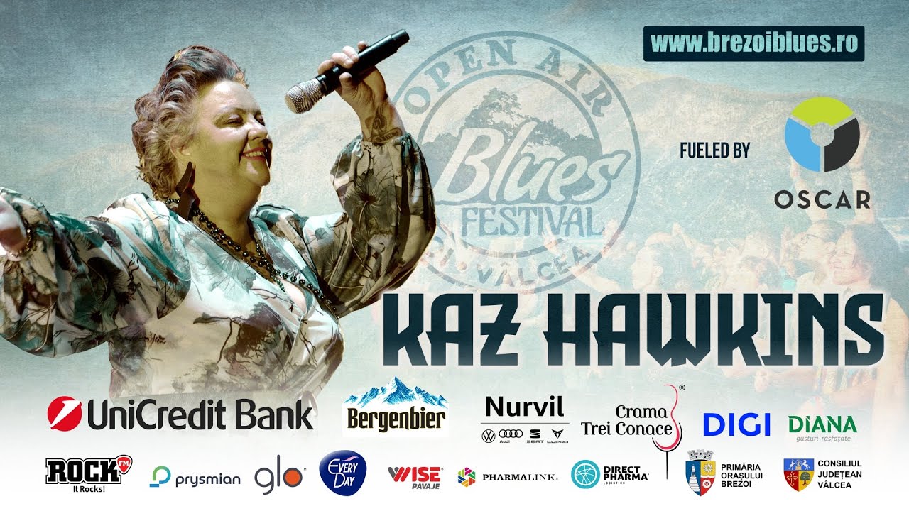 Kaz Hawkins - Open Air Blues Festival Brezoi 2025