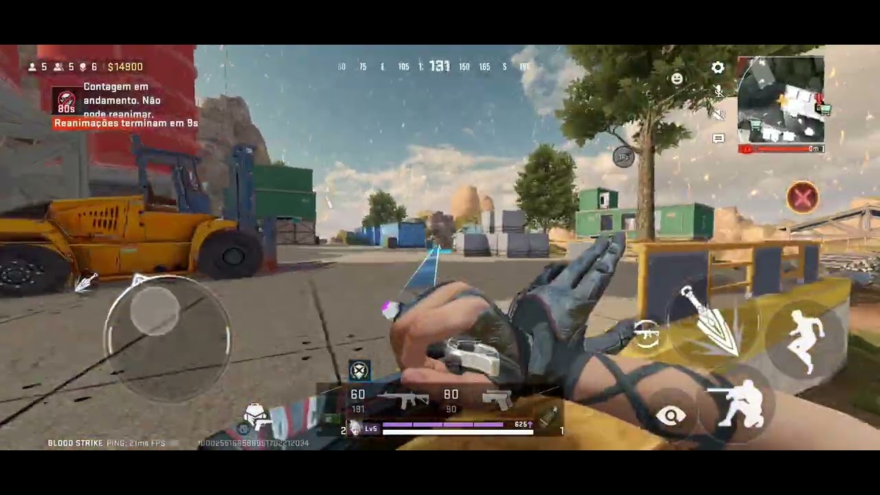 Gameplay blood strike no samsung a36 5g 4k