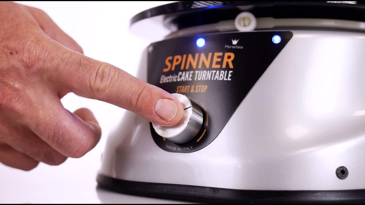 🎥  How to Use Spinner | The Electric Turntable with Start & Stop System
