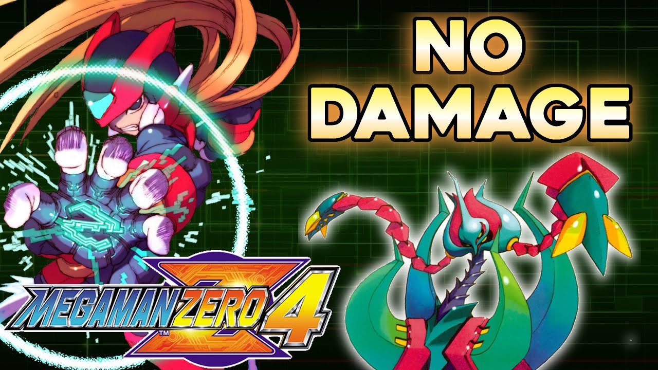 Mega Man Zero 4: Noble Mandrago (No Damage Challenge Run)