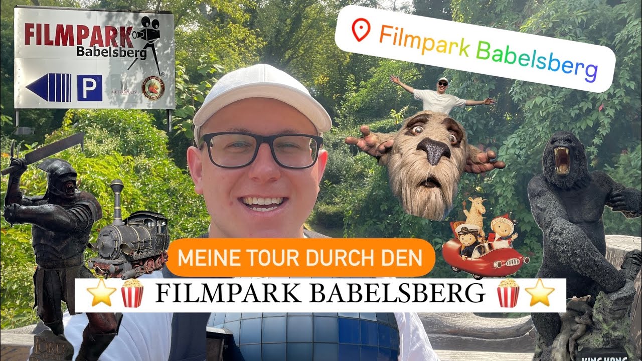 Meine Tour durch den Filmpark Babelsberg⭐️🎬 | 4D Action-Kino🍿, Stuntshow🚁, Westernwelt🏜️& Co. | Vlog
