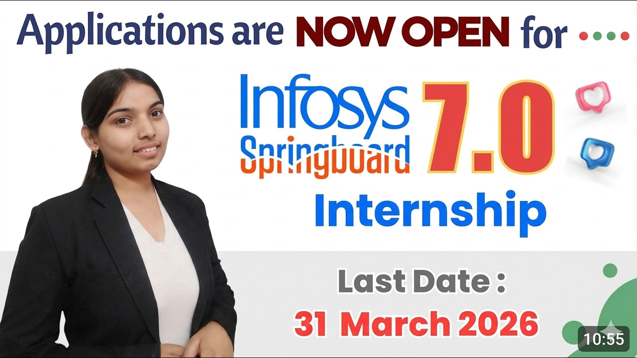 Infosys Springboard Virtual Internship 7.0 | Eligibility, Benefits & How to Apply 2026 | Apply Now