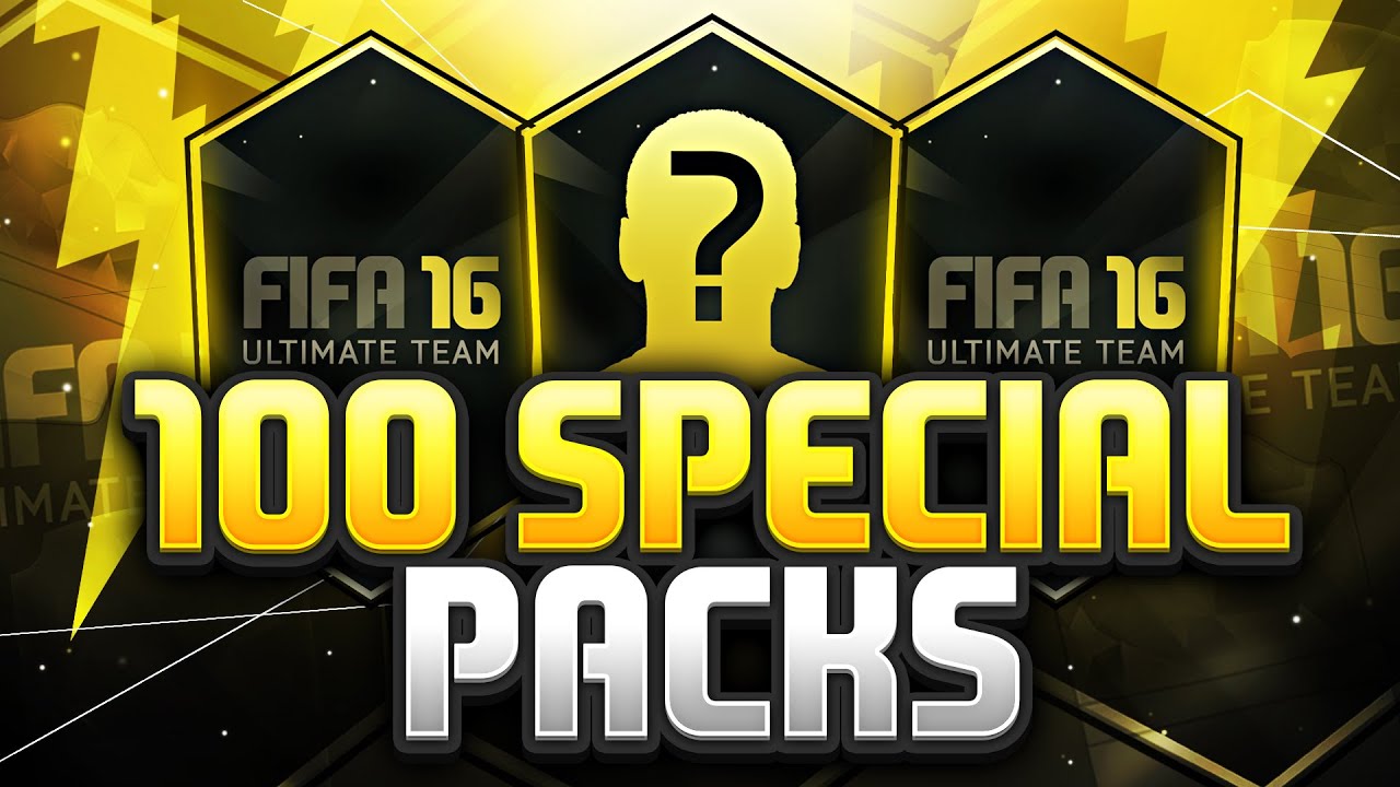 100 SPECIAL PACKS!!! Fifa 16 Pack Opening