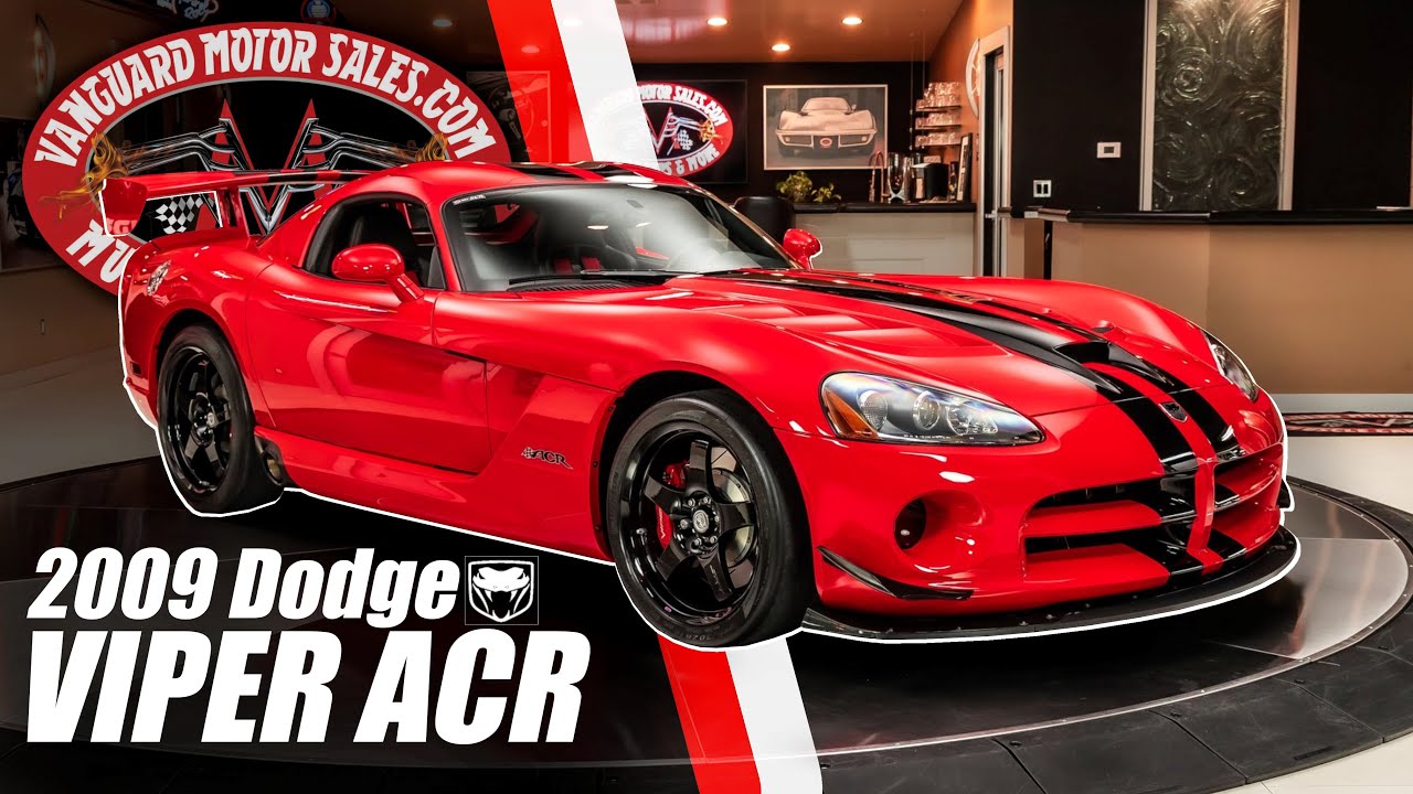 2009 Dodge Viper ACR For Sale Vanguard Motor Sales #0679