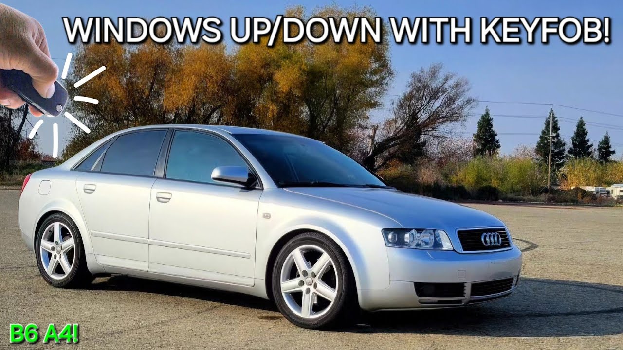 ENABLING WINDOWS UP/DOWN VIA KEYFOB REMOTE THROUGH VAGCOM/VCDS on my 2004 Audi B6 A4 1.8T Quattro!
