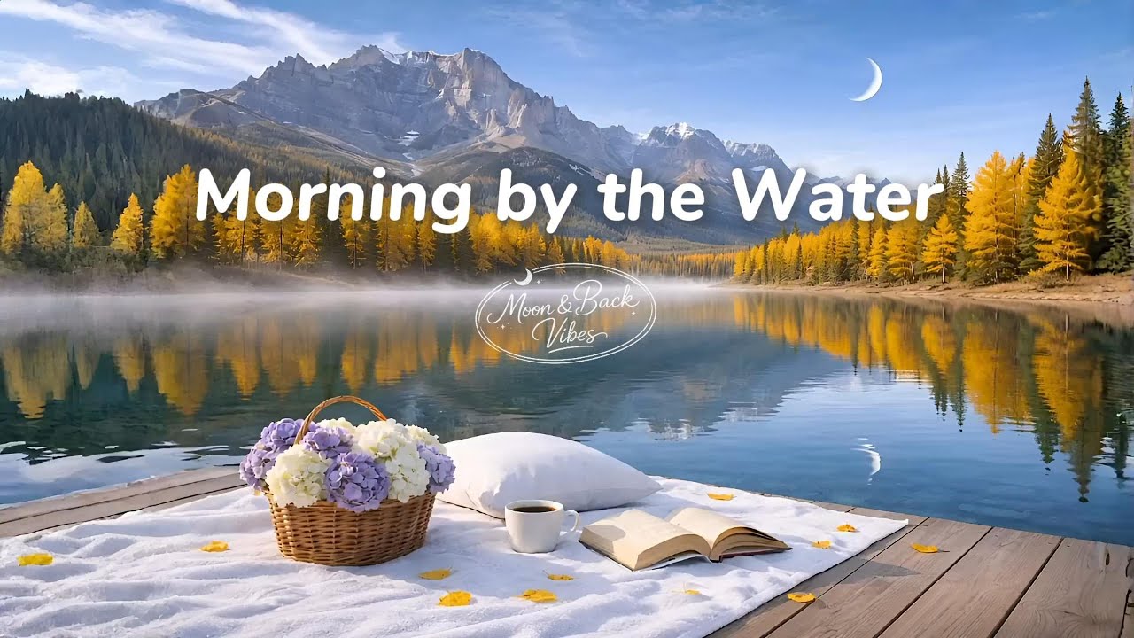 Morning by the Water 🌊✨☕ | Soft Healing Playlist for Calm Days & Positive Energy🍃