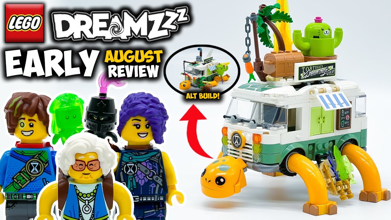 Mrs. Castillo's Turtle Van EARLY Review (BOTH BUILDS!) | LEGO Dreamzzz Set 71456