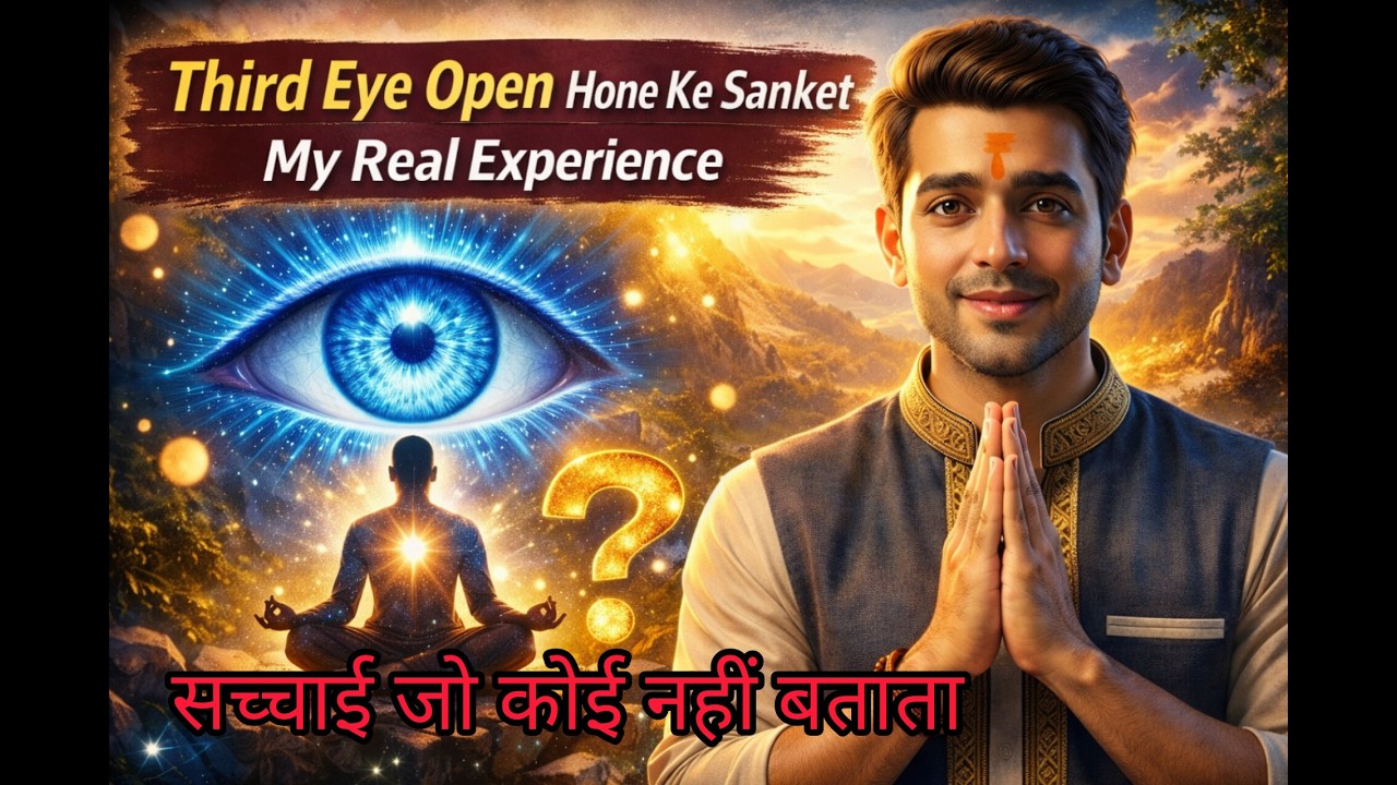  तीसरी आँख खुली है या नहीं|“Sign of 3rd Eye My Real Experience#kundalini #3rdeyeopen#thirdeye