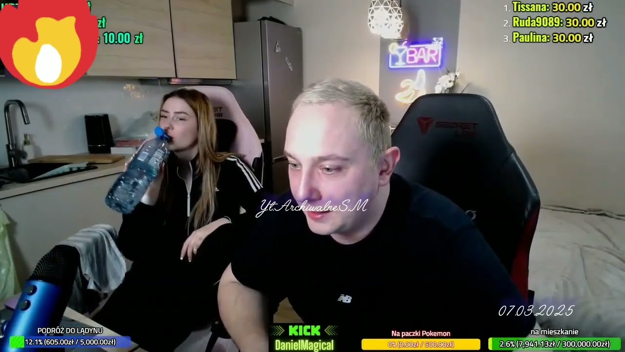 Nati i Magical&trade;-Dymy!!😱😱,Płacz😳...20k widz&oacute;w.. zapis 07.03.2025 (6h)Powtorka z Sylwestra dym&oacute;w.