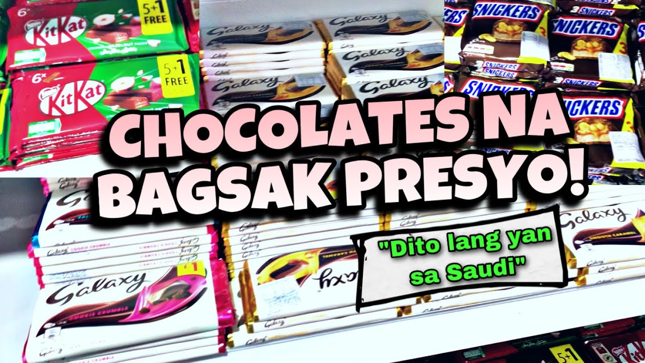 PINAKAMURANG BILIHAN NG CHOCOLATES sa Saudi Arabia | Oliver Castro Channel