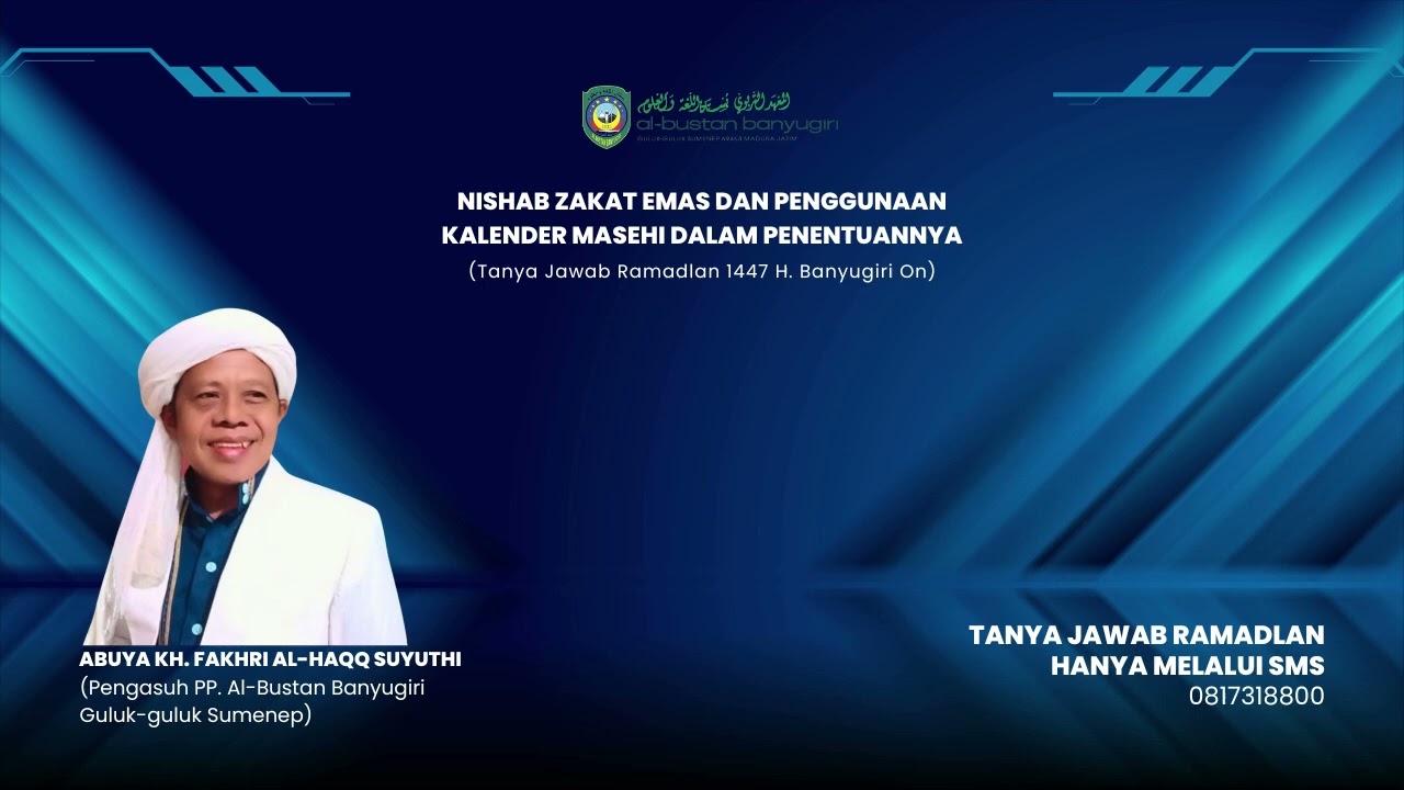 NISHAB ZAKAT EMAS DAN PENGGUNAAN KALENDER HIJRIYAH DALAM PENENTUANNYA