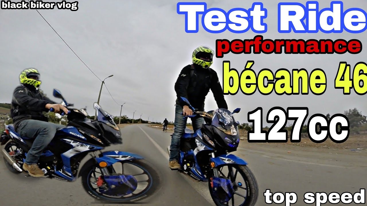 review + Test Ride b&eacute;cane performance 46 127cc لبغا يتبرع
