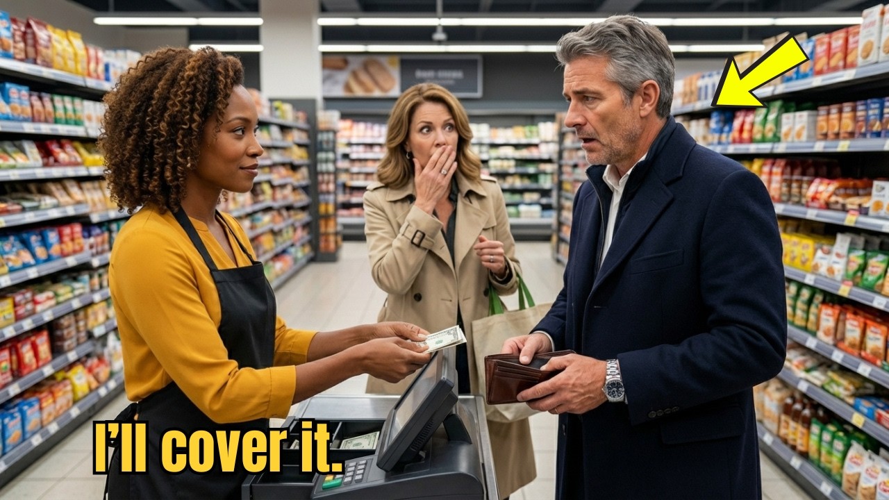 A Wealthy Stranger “Can’t Pay” — The Cashier’s Choice Stuns the Store
