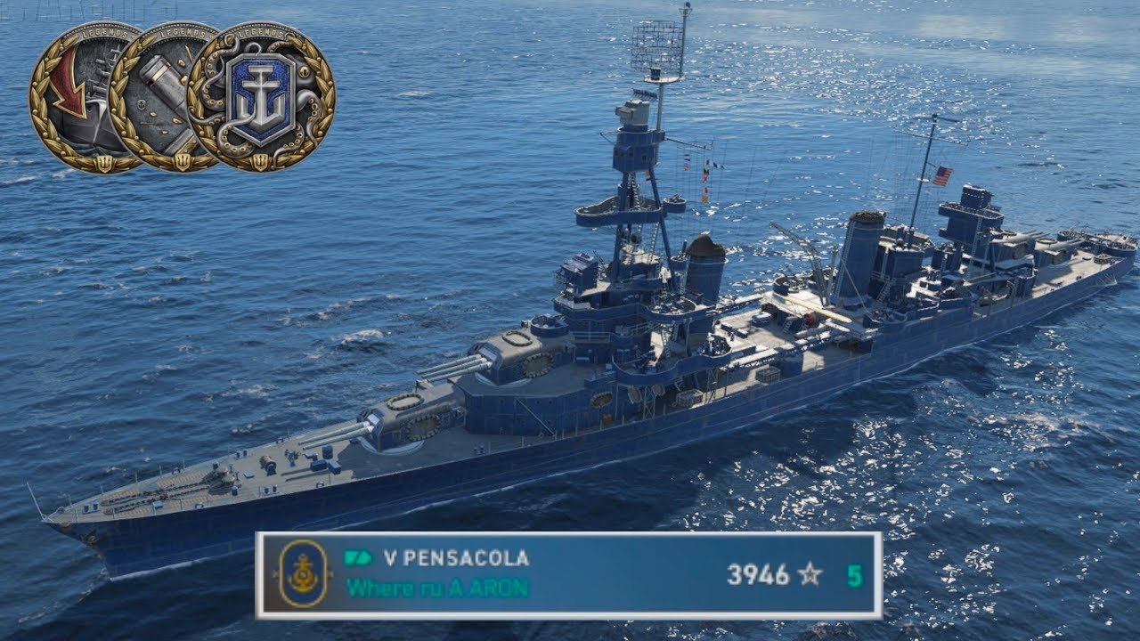 USS Pensacola - A true test of cruiser talent