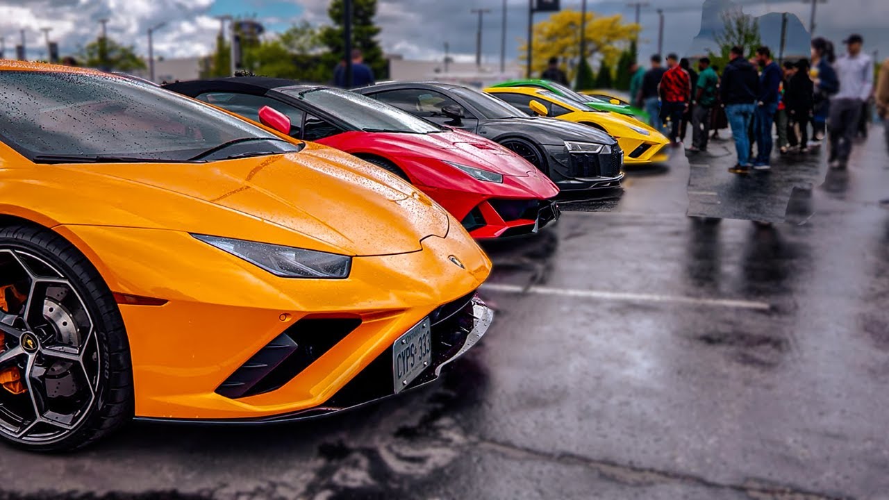 The Rarest Car At This Supercar Meet Isn't What You'd Expect...