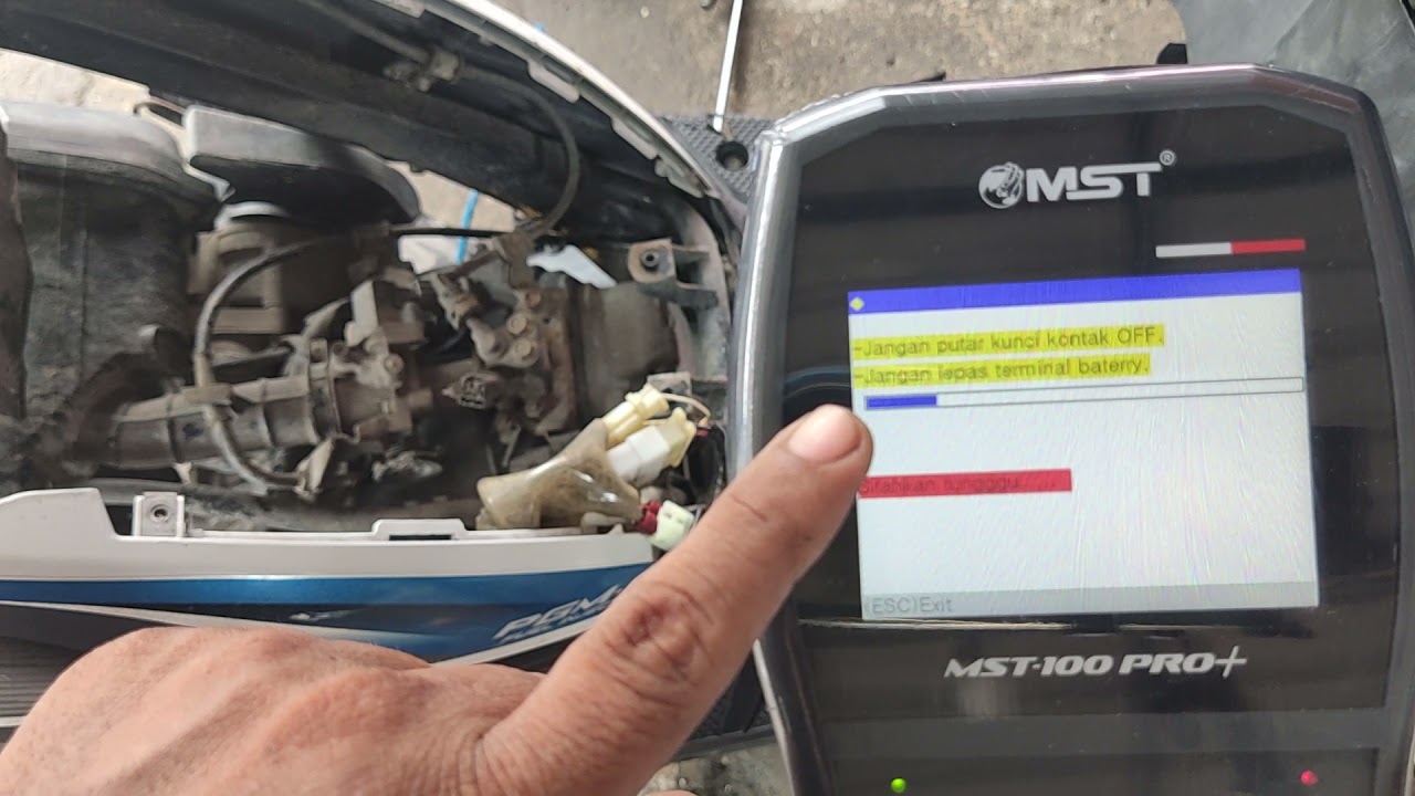REMAP VARIO 110 MENGUNAKAN MST 100 PRO. @masudmotor1195