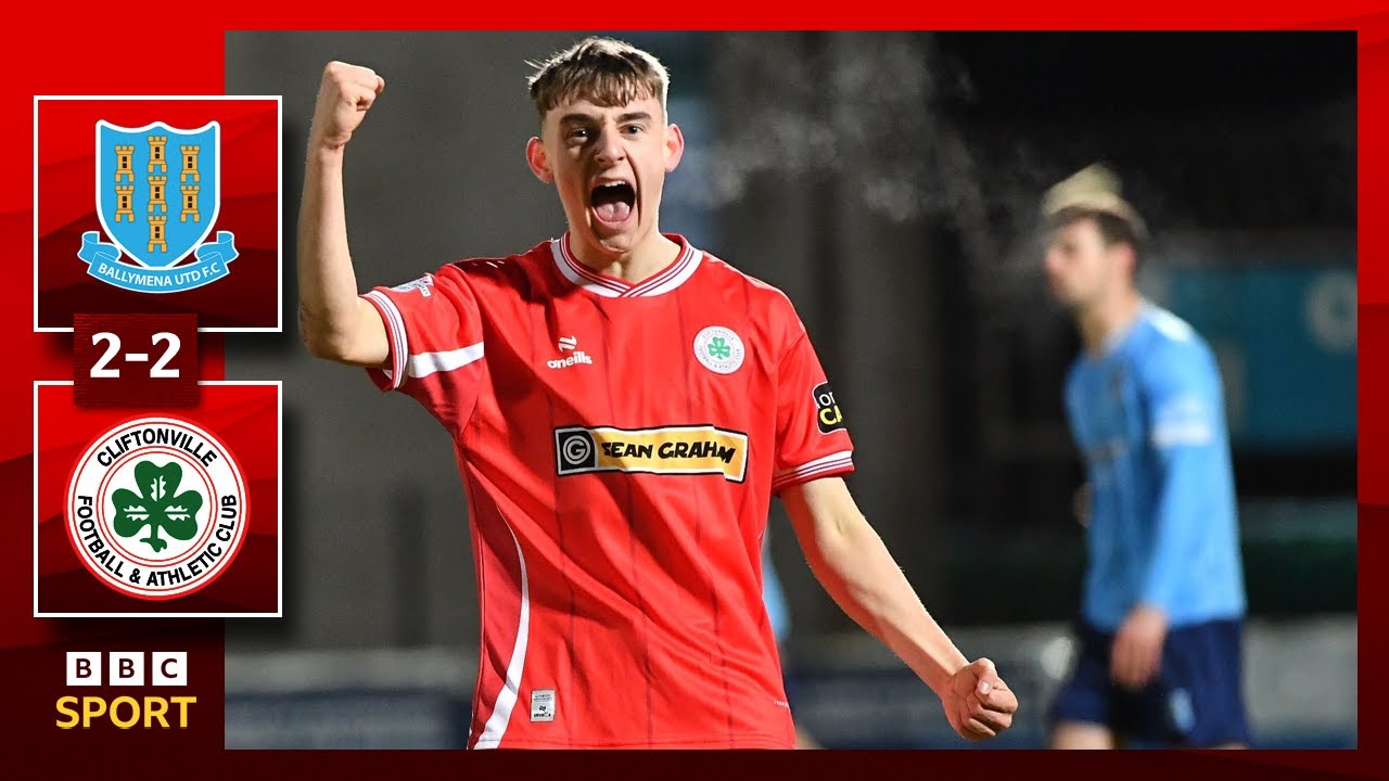 HIGHLIGHTS | Ballymena United 2-2 Cliftonville