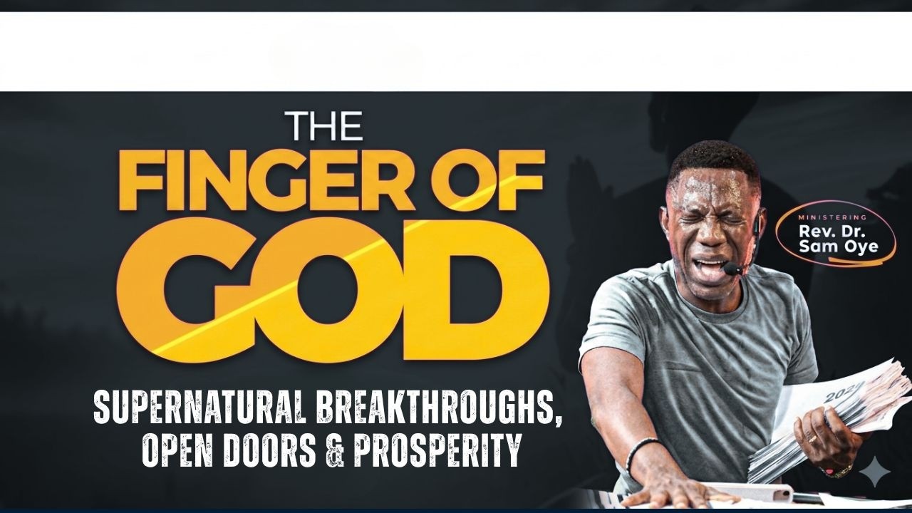 THE FINGER OF GOD | Prophetic Prayer Hour with Rev. Sam Oye | March Supernatural Breakthroughs