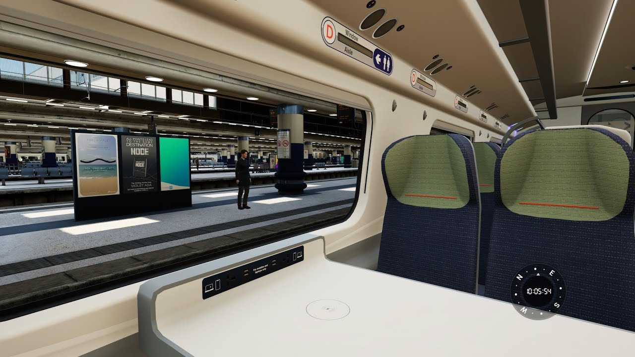 TSW5 |  Avanti West Coast Class 390 Interior Tour