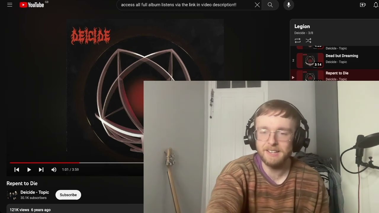 Deicide - Repent To Die Reaction & First Time Listen