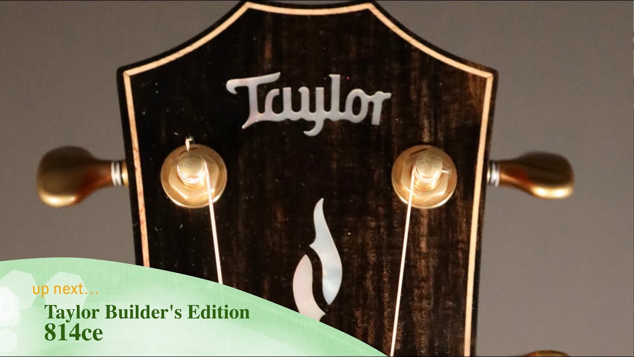 Taylor Builder&rsquo;s Edition 814ce - Adirondack Spruce/Indian Rosewood