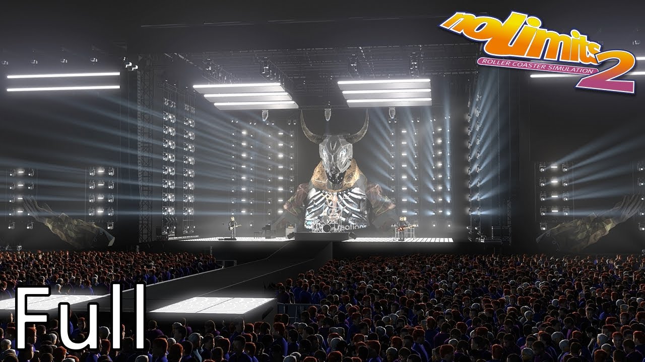 [Nolimits Coaster 2] Muse Will of the People Tour -  Stage Lighting Recreation Full Show