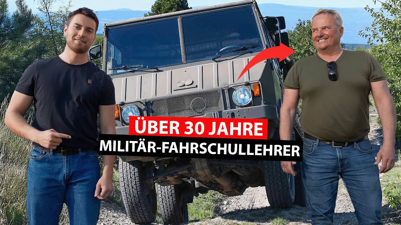 Offroad-Fahrstunde bei einem der besten Fahrlehrer aus Österreich mit meinem Puch Pinzgauer 6×6 🪖